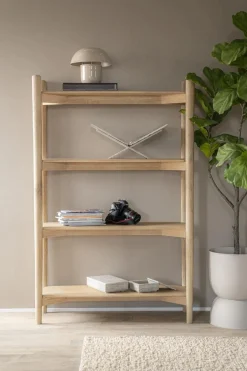 Wandkast Selbu Eikenhout 110 x 170 cm - Naturel - Loft24.nl