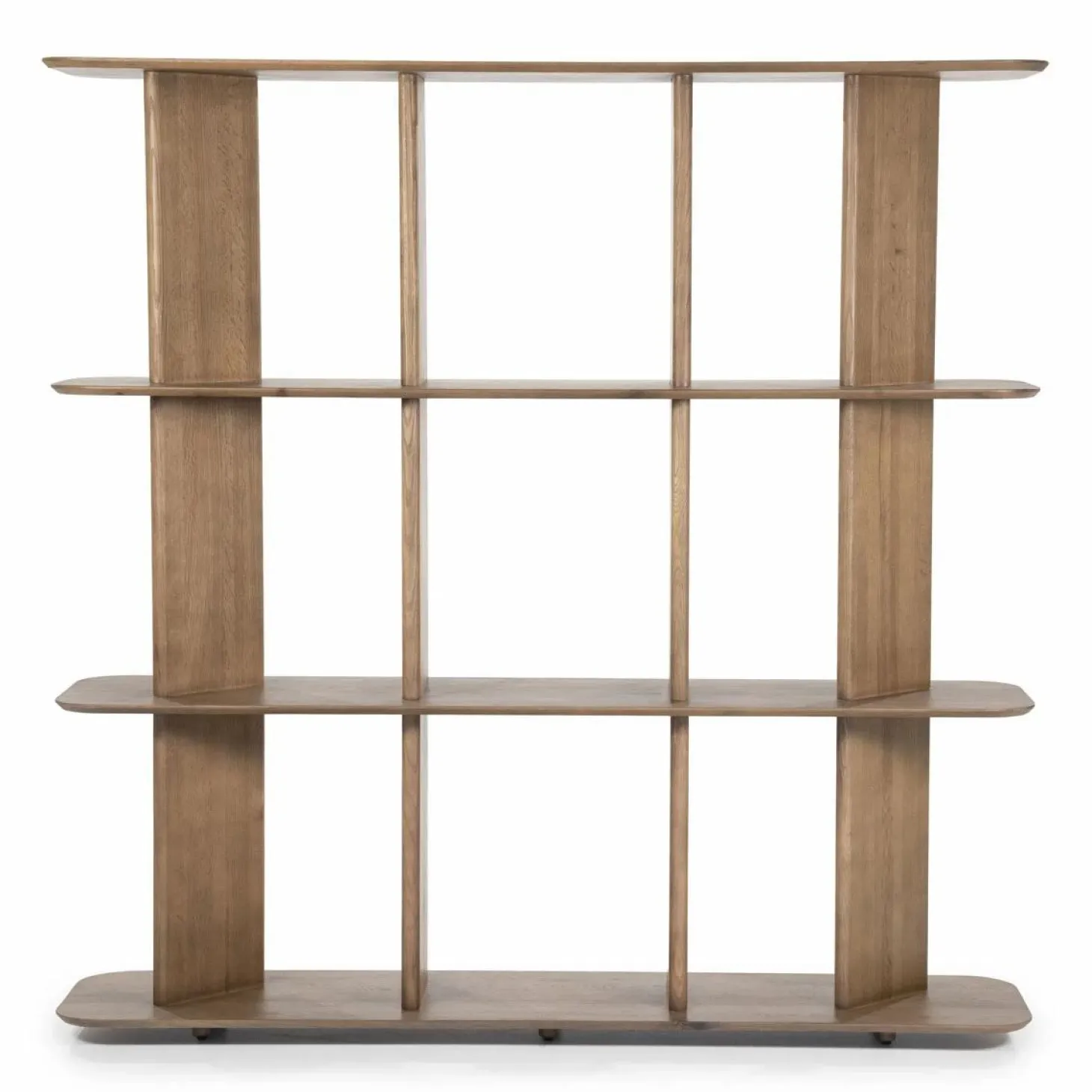 Wandkast Ty Eikenhout 180 x 180 - Bruin - Loft24.nl