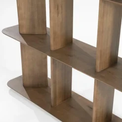 Wandkast Ty Eikenhout 180 x 180 - Bruin - Loft24.nl