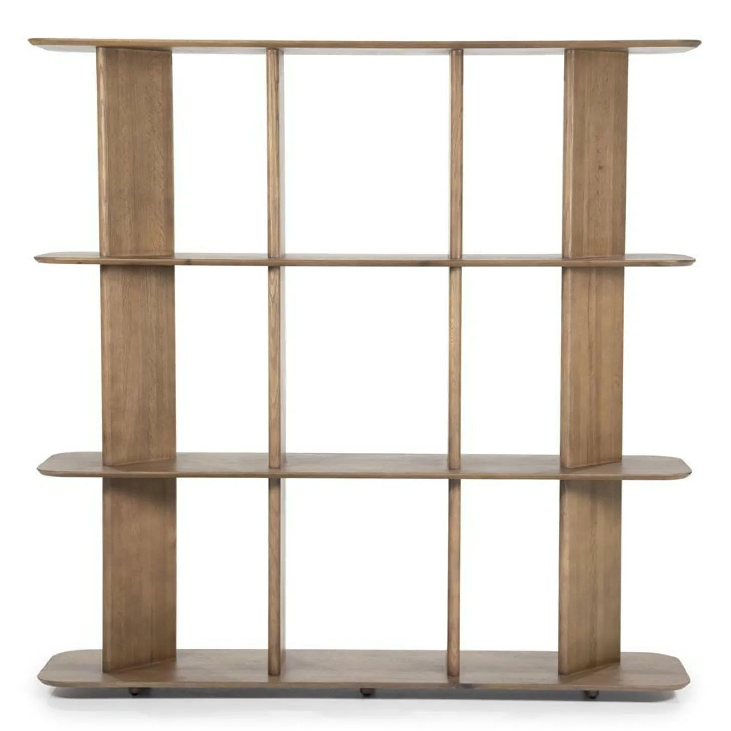 Wandkast Ty Eikenhout 180 x 180 - Bruin - Loft24.nl