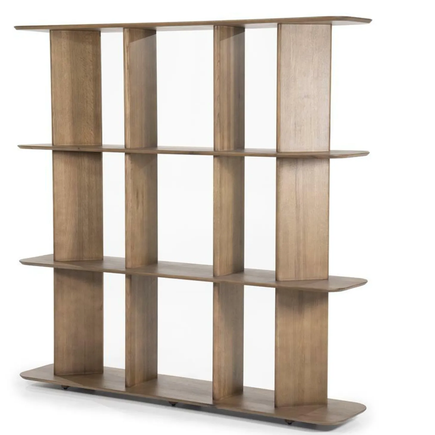 Wandkast Ty Eikenhout 180 x 180 - Bruin - Loft24.nl