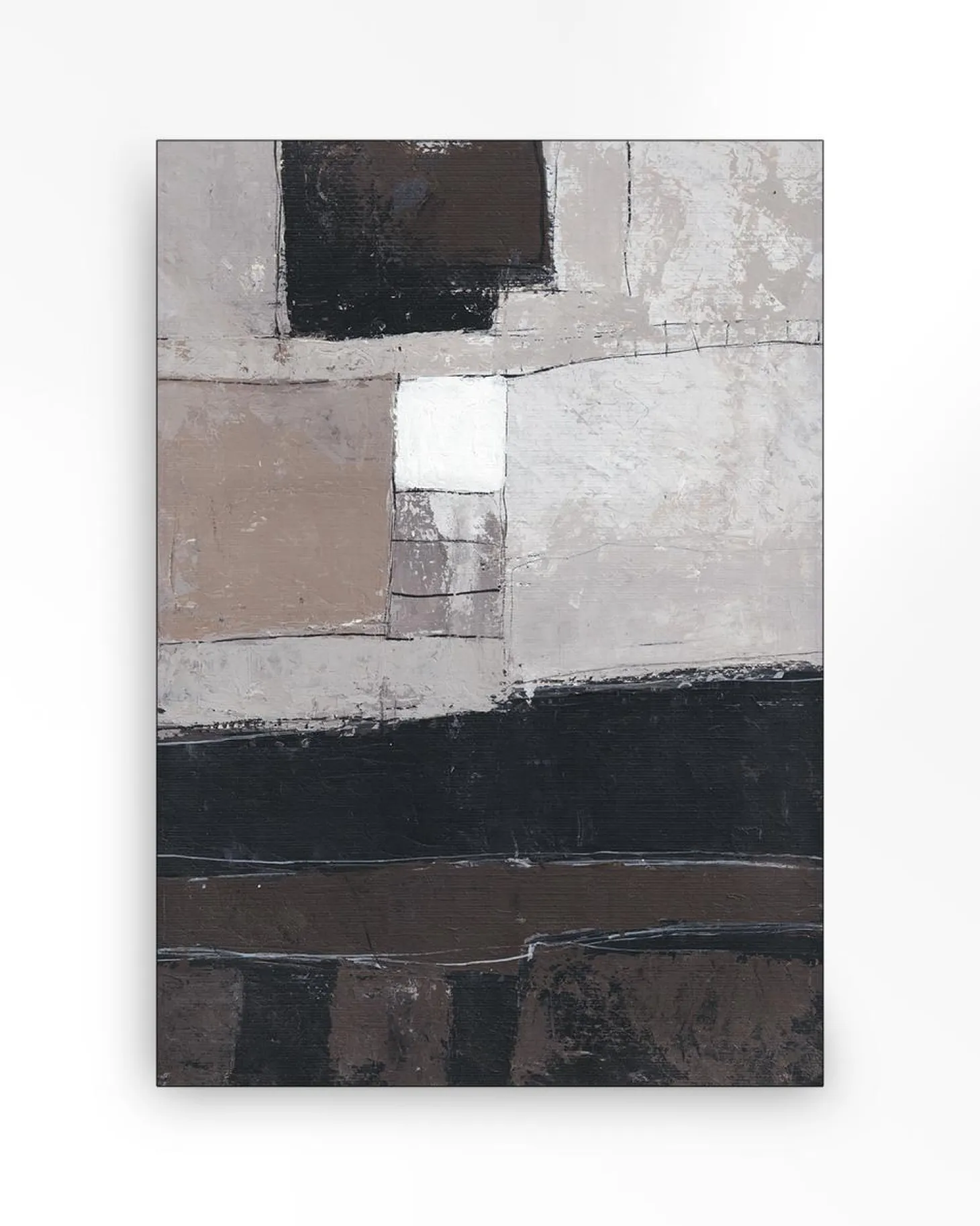 Wandkleed Abstract 4 - zelf samenstellen - Loft24.nl