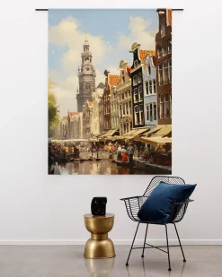Wandkleed Amsterdam - zelf samenstellen - Loft24.nl