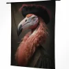 Wandkleed Flamingo - zelf samenstellen - Loft24.nl