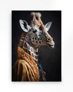 Wandkleed Giraffe - zelf samenstellen - Loft24.nl