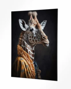 Wandkleed Giraffe - zelf samenstellen - Loft24.nl