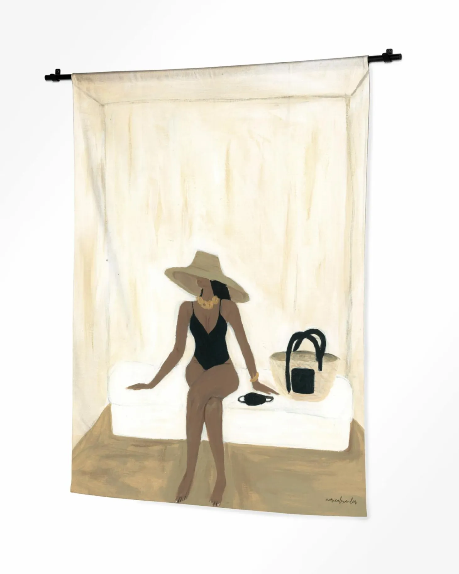 Wandkleed Luxuriate regardless - zelf samenstellen - Loft24.nl