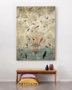 Wandkleed Oriental Day - zelf samenstellen - Loft24.nl