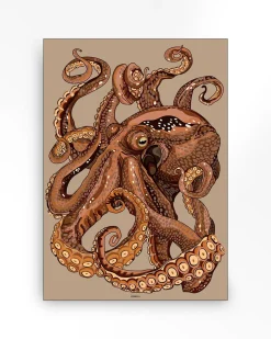 Wandkleed Pulpo - zelf samenstellen - Loft24.nl