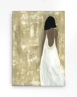 Wandkleed She opened her heart - zelf samenstellen - Loft24.nl