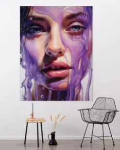 Wandkleed Silver- zelf samenstellen - Loft24.nl