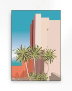 Wandkleed Tropical Place - zelf samenstellen - Loft24.nl