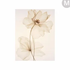 Wandkleed White Flowers - zelf samenstellen - Loft24.nl