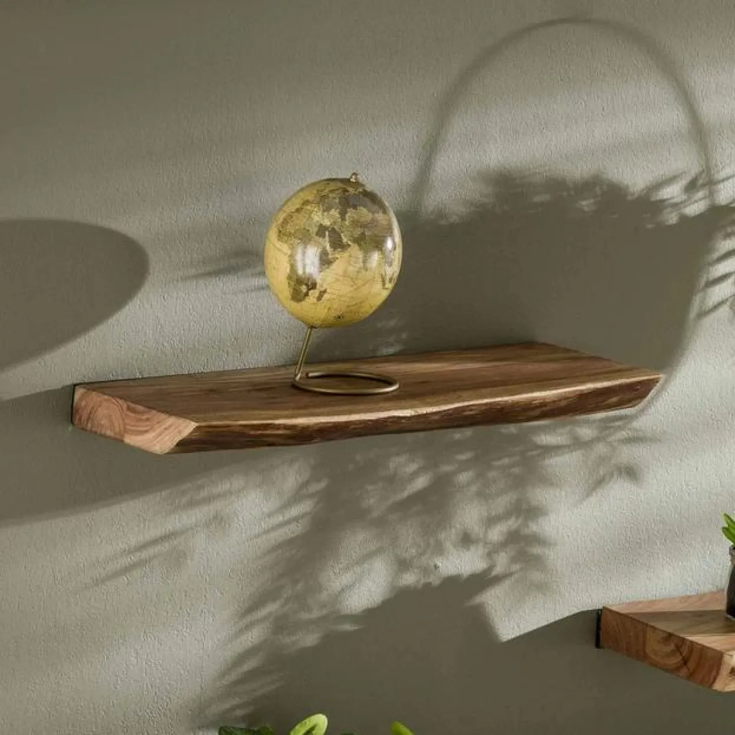 Wandplank Edge Acaciahout - 90cm - Loft24.nl