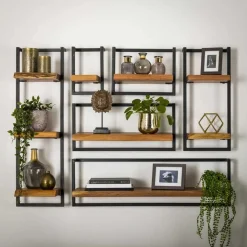 Wandplank Edge Acaciahout - 20cm - Loft24.nl