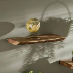 Wandplank Edge Acaciahout - 120cm - Loft24.nl