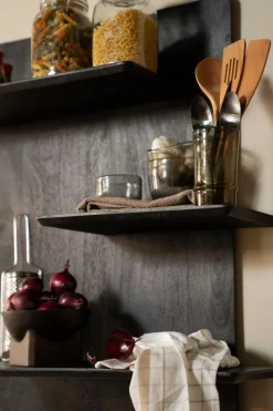 Wandplank Seco Zwart - 90 x 60cm - Loft24.nl