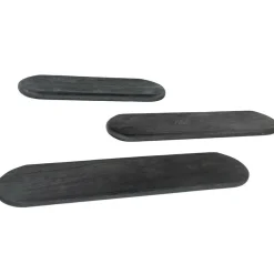 Wandplank Tre 69 cm - Zwart - Loft24.nl