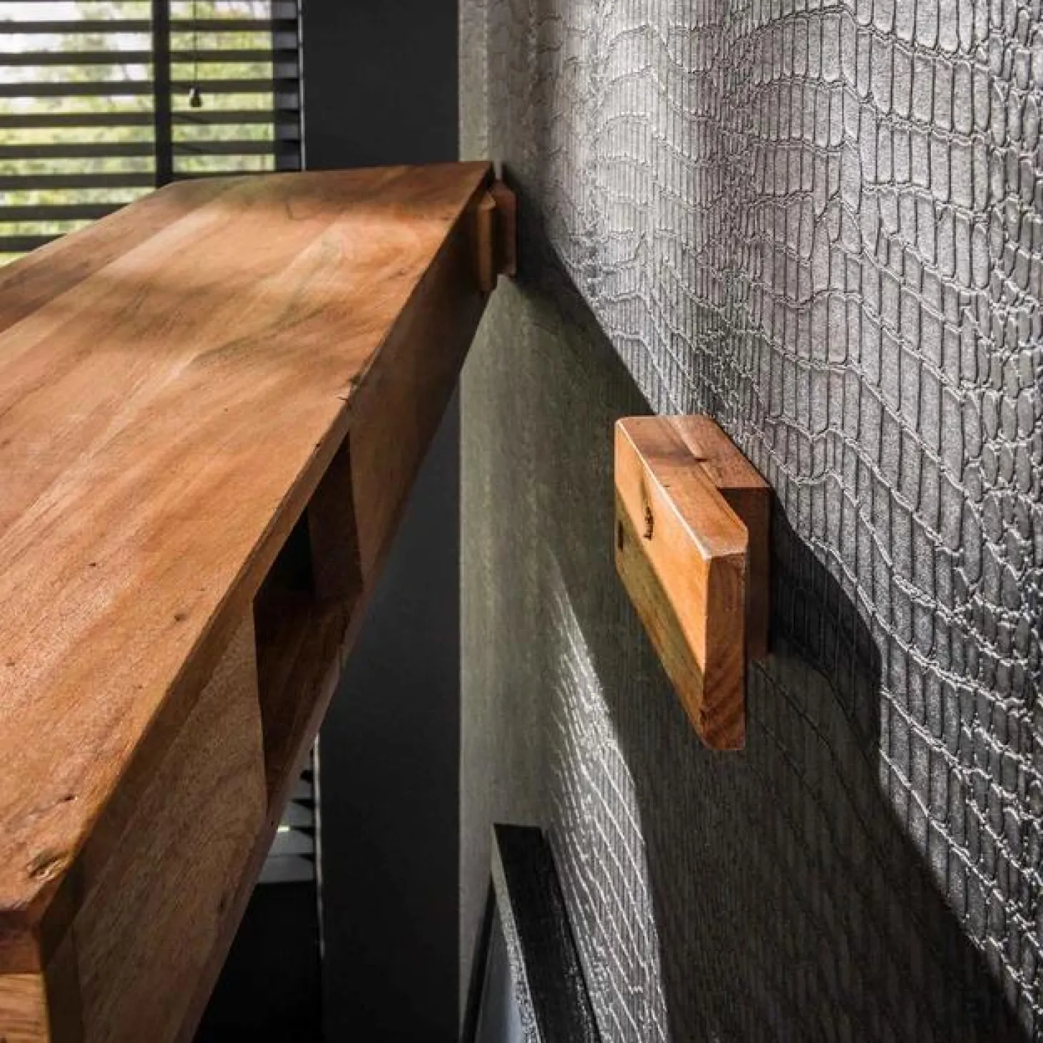 Wandplank Tree Acaciahout - 150cm - Loft24.nl