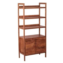 Wandrek Falcone met 2 deuren Acaciahout 200 x90 cm - Loft24.nl