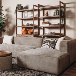 Wandrek Falcone met 2 deuren Acaciahout 200 x90 cm - Loft24.nl