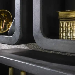 Wandschap Dark Clay - Set van 4 Stuks - Loft24.nl