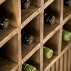 Wijnkast Tweak Mangohout voor 15 flessen - Loft24.nl