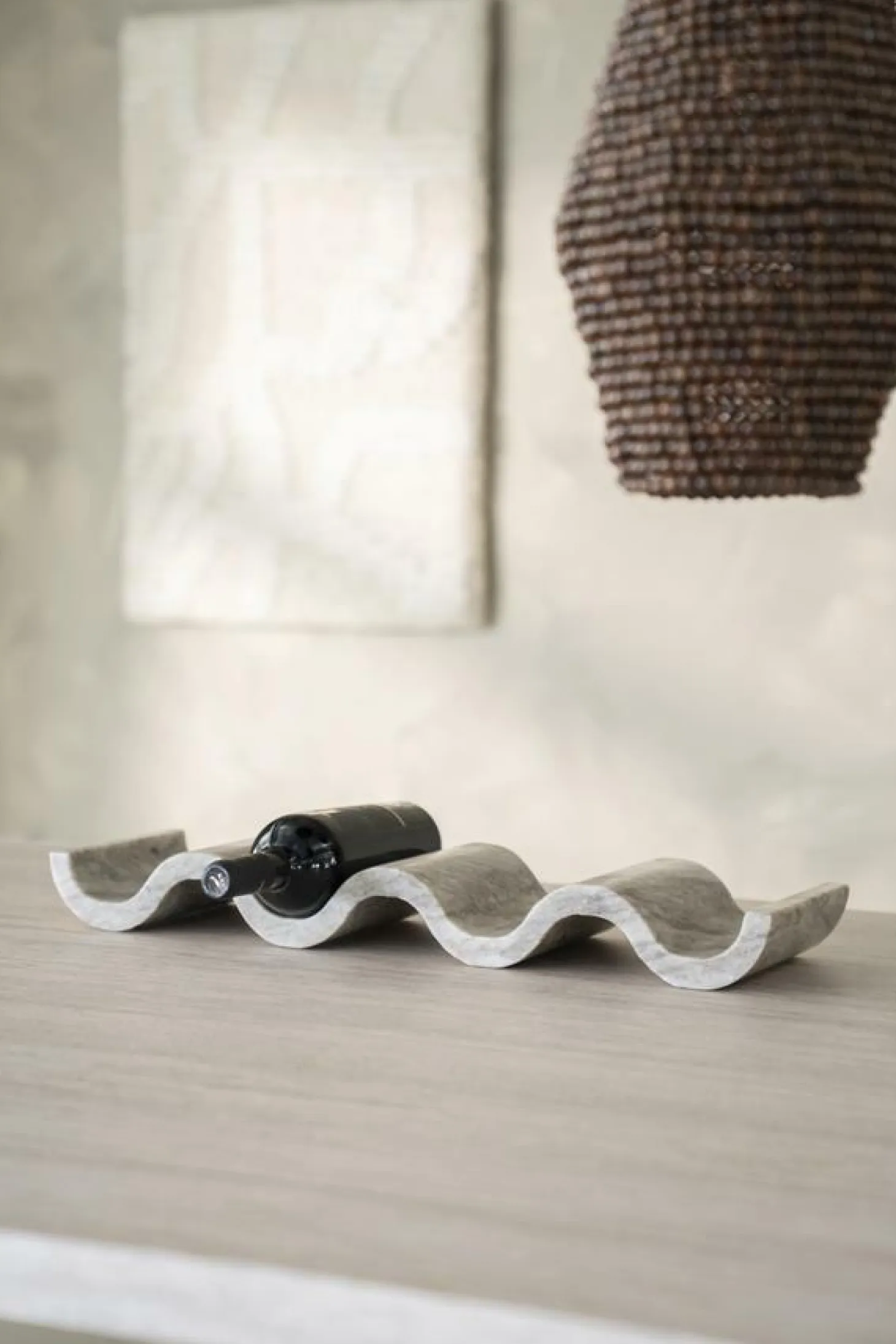 Wijnrek Airen Marmer, Voor 4 flessen - Loft24.nl