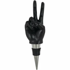 Wijnstopper Charona (6 stuks) (Black) - Loft24.nl