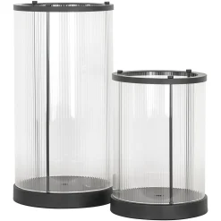 Windlicht Dayene klein (Black) - Loft24.nl