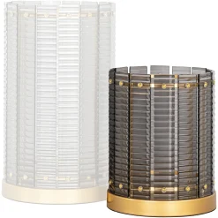 Windlicht Daylin klein (Smoke) - Loft24.nl