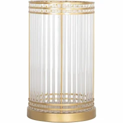 Windlicht Dyara groot (Gold) - Loft24.nl