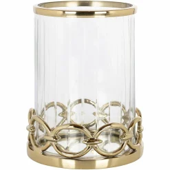 Windlicht Jayce (Gold) - Loft24.nl