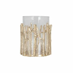 Windlicht Loretta klein (Gold) - Loft24.nl