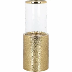 Windlicht Marlou groot (Gold) - Loft24.nl