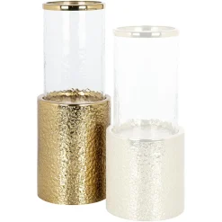 Windlicht Marlou groot (Gold) - Loft24.nl