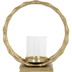 Windlicht Merlyn groot (Gold) - Loft24.nl