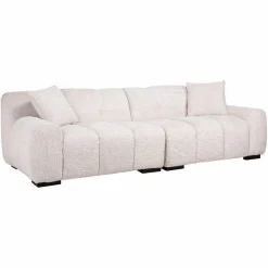 3-zits Bank Charelle - Creme - Loft24.nl