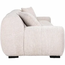 3-zits Bank Charelle - Creme - Loft24.nl