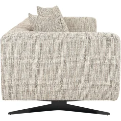 3-zits Bank Hoxton Chenille - Naturel - Loft24.nl