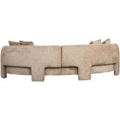 3-zits Bank Milania Chenille - Beige - Loft24.nl