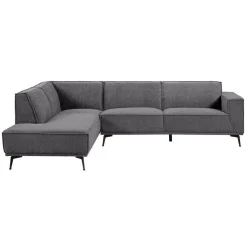 2,5-zits Hoekbank Leeds - Blauw (Links) - Loft24.nl