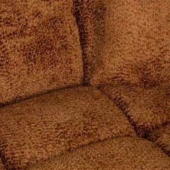 3-zits Loungebank Cube Links Chenille - Cinnamon - Loft24.nl