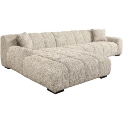 3-zits Loungebank Hazel Links Be Trendy - Naturel - Loft24.nl