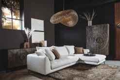 2,5-zits Loungebank Nottingham - Ivory (Lounge Rechts) - Loft24.nl