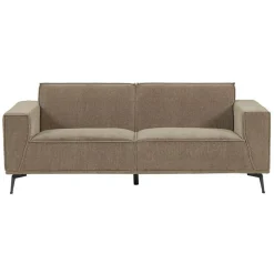 3-zits Rechte Bank Leeds - Bruin - Loft24.nl