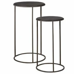 Zuil Spello Teakhout Set van 2 stuks - Loft24.nl