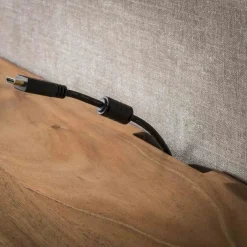 Zwevend TV-meubel Slide Acaciahout 150cm - Naturel - Loft24.nl